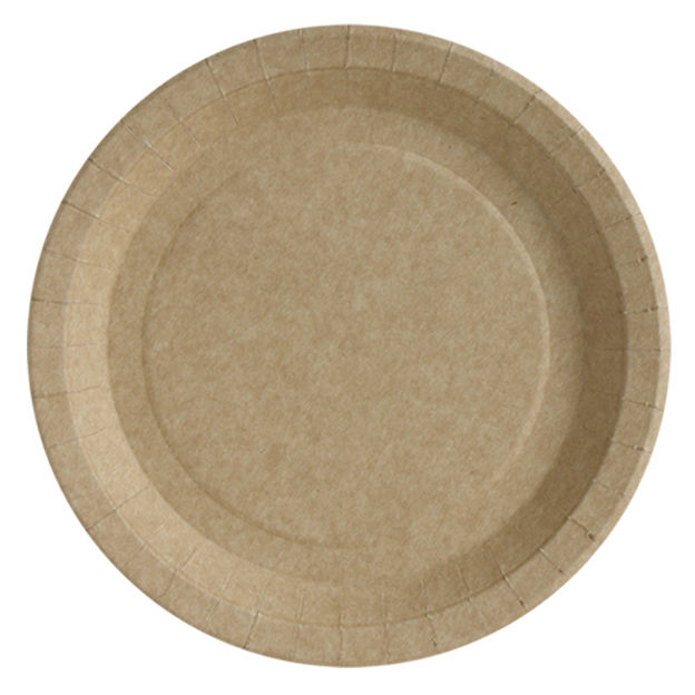 Plato Europa Antigrasa Ø26cm Kraft, 50uds