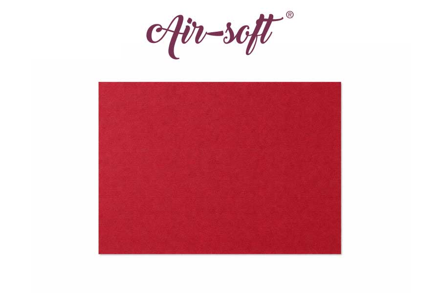 Mantel Air Soft 30x40cm Rojo, 400uds