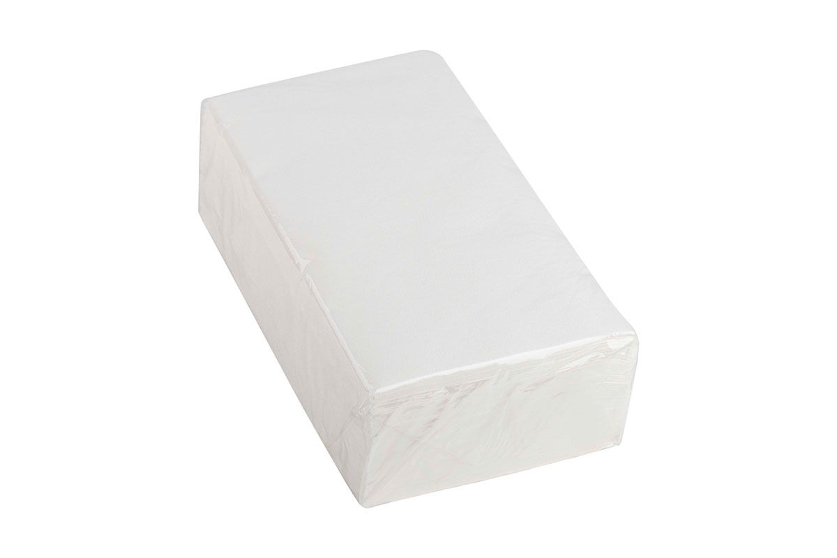 Servilletas Air Soft 30x48cm 1/4 Blanco, 600uds