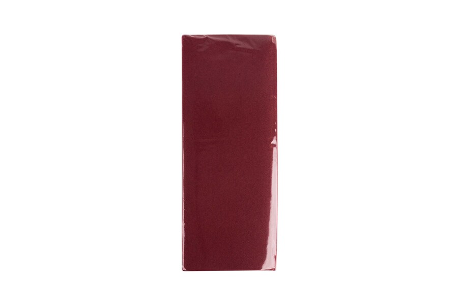 Servilletas Air Soft 30x48cm 1/6 Burdeos, 320uds