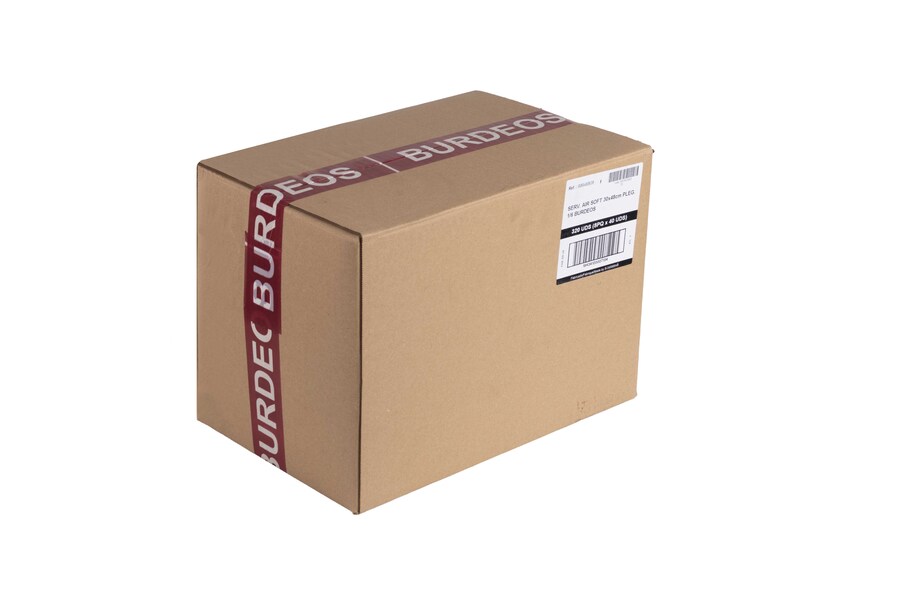 Servilletas Air Soft 30x48cm 1/6 Burdeos, 320uds