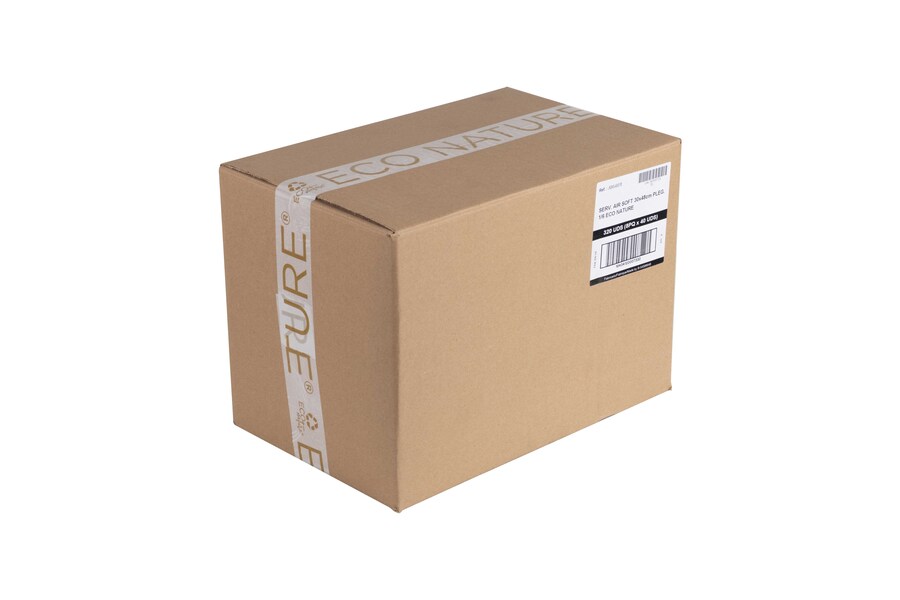 Servilletas Air Soft 30x48cm 1/6 Eco Nature, 320uds
