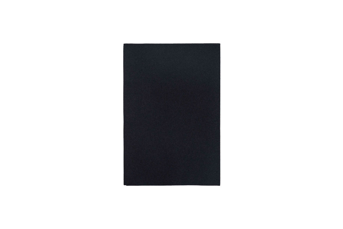 Servilletas Air Soft 30x48cm 1/4 Negro, 600uds