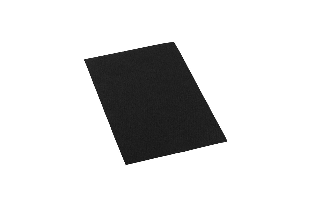 Servilletas Air Soft 30x48cm 1/4 Negro, 600uds