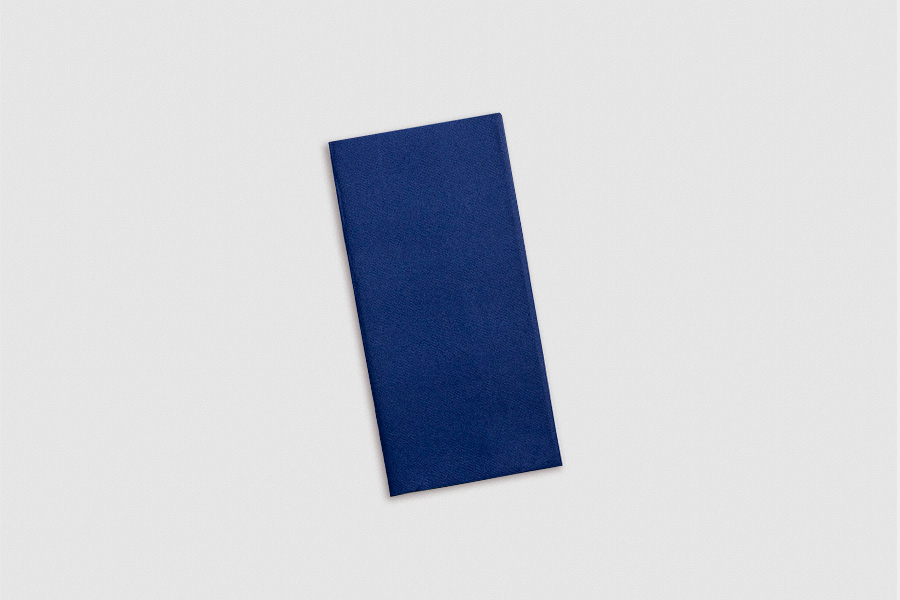Servilletas Air Soft 40x40cm 1/8 Azul, 480uds