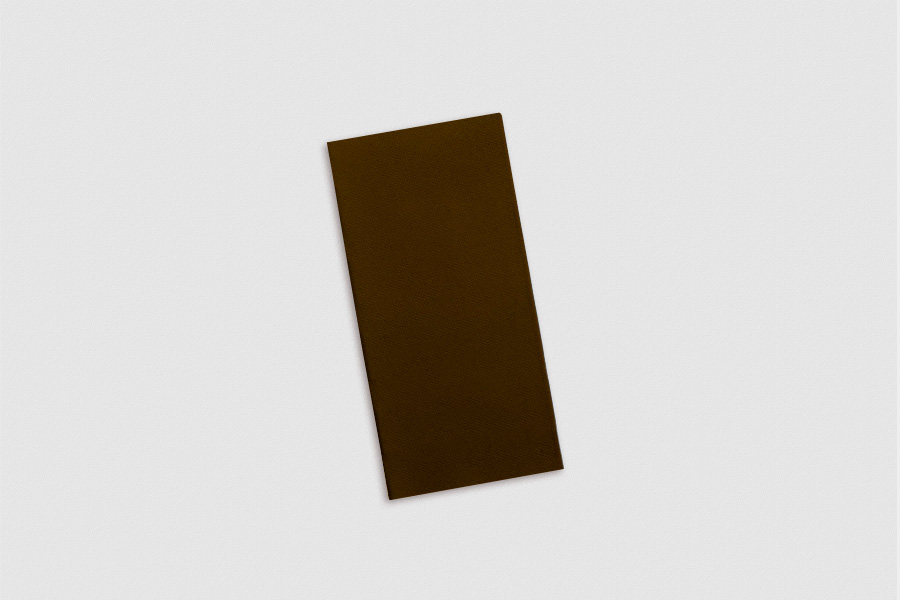 Servilletas Air Soft 40x40cm 1/8 Chocolate, 480uds
