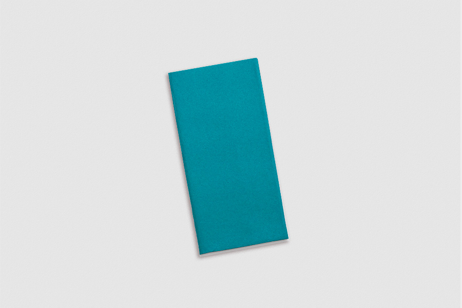 Servilletas Air Soft 40x40cm 1/8 Turquesa, 480uds