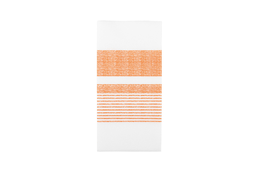 Servilletas Air Soft 40x40cm 1/8 Deco. Amanecer Naranja, 480uds