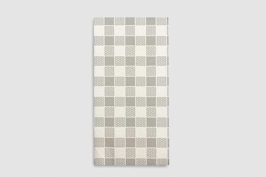 Servilletas Air Soft 40x40cm 1/8 Deco. Vichy Gris, 480uds