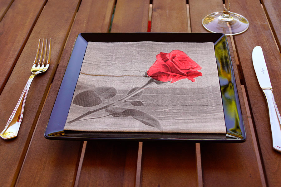Servilletas Air Soft 40x40cm Deco. Bella, 600uds