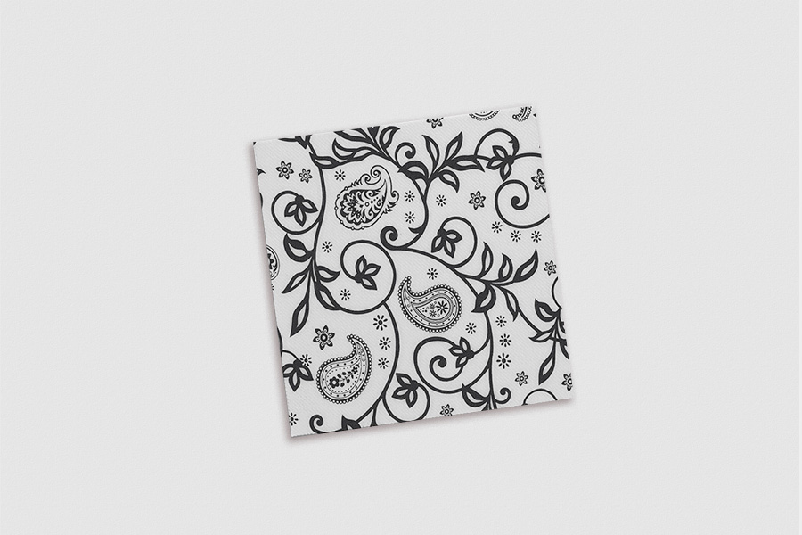 Servilletas Air Soft 40x40cm Deco. Cachemir, 600uds