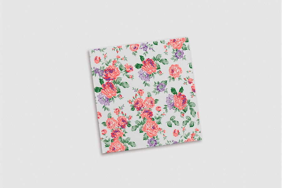 Servilletas Air Soft 40x40cm Deco. Floral, 600uds