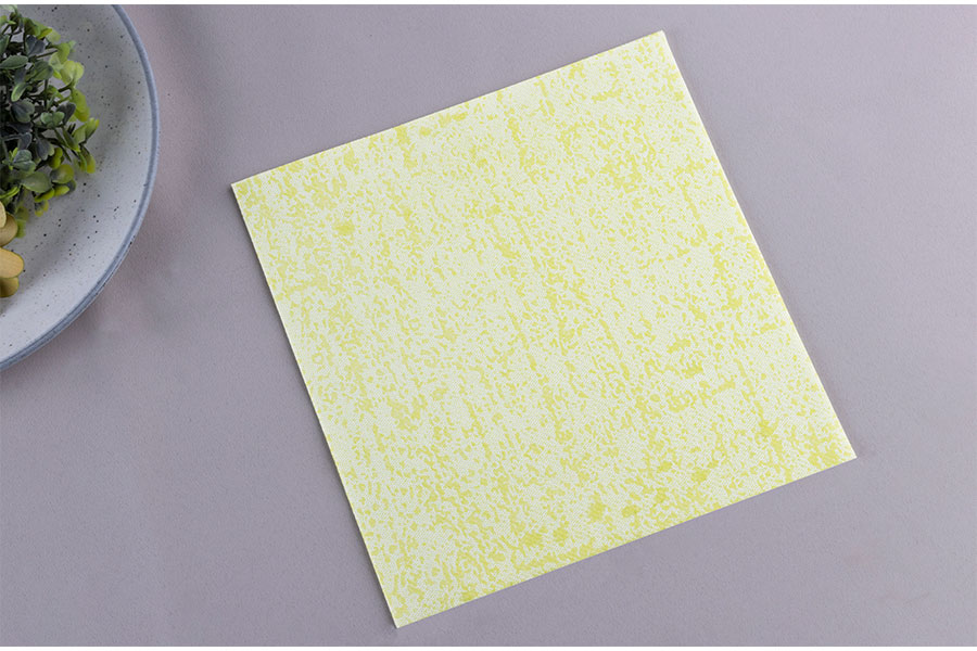 Servilletas Air Soft 40x40cm Deco. Strauss Pistacho, 600uds
