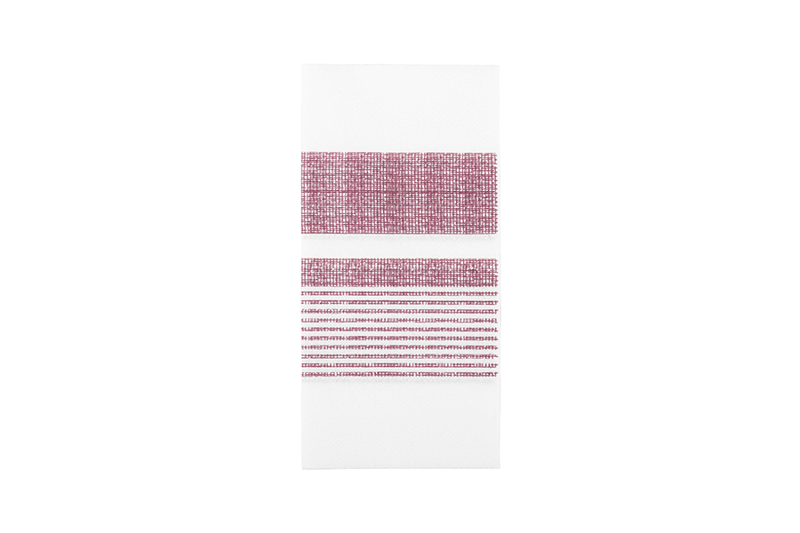 Servilletas Air Soft 48x48cm 1/8 L Deco. Amanecer Burdeos, 360uds