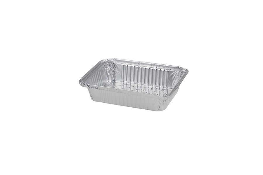 Envase Aluminio Rectangular 1100ml, 1000uds