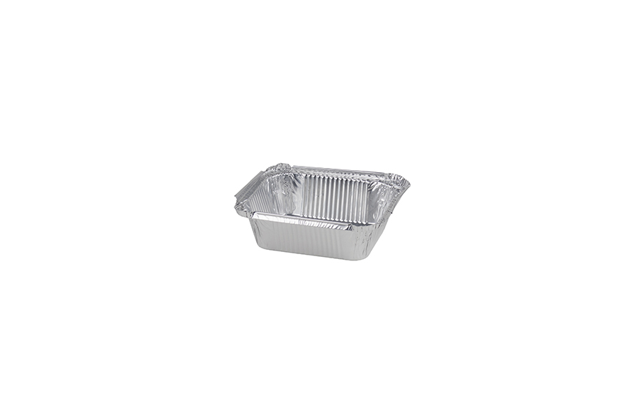 Envase Aluminio Rectangular 400ml, 1000uds