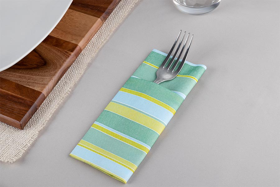 ; Kanguro Air Soft 40x40cm Deco. Linde Verde, 480uds
