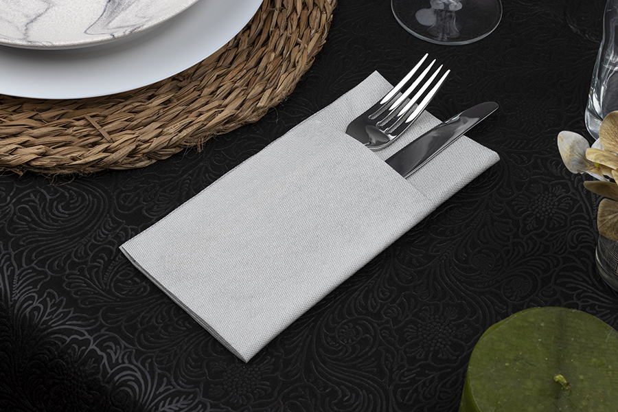 Kanguro Air Soft 40x40cm Deco. Texas Gris, 480uds