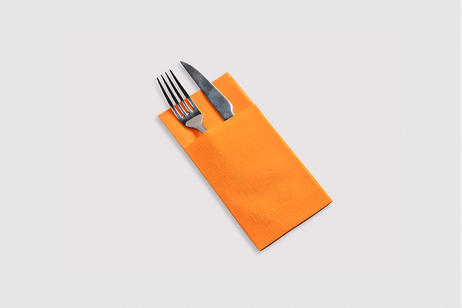 Kanguro Air Soft 40x40cm Naranja, 480uds