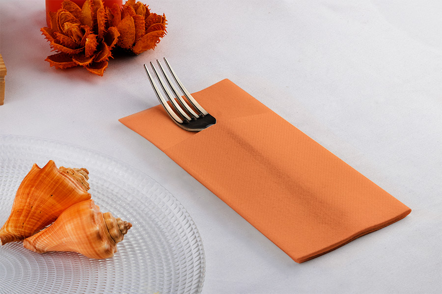Kanguro Air Soft 40x40cm Naranja, 480uds