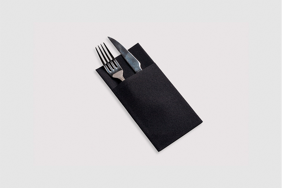 Kanguro Air Soft 40x40cm Negro, 480uds