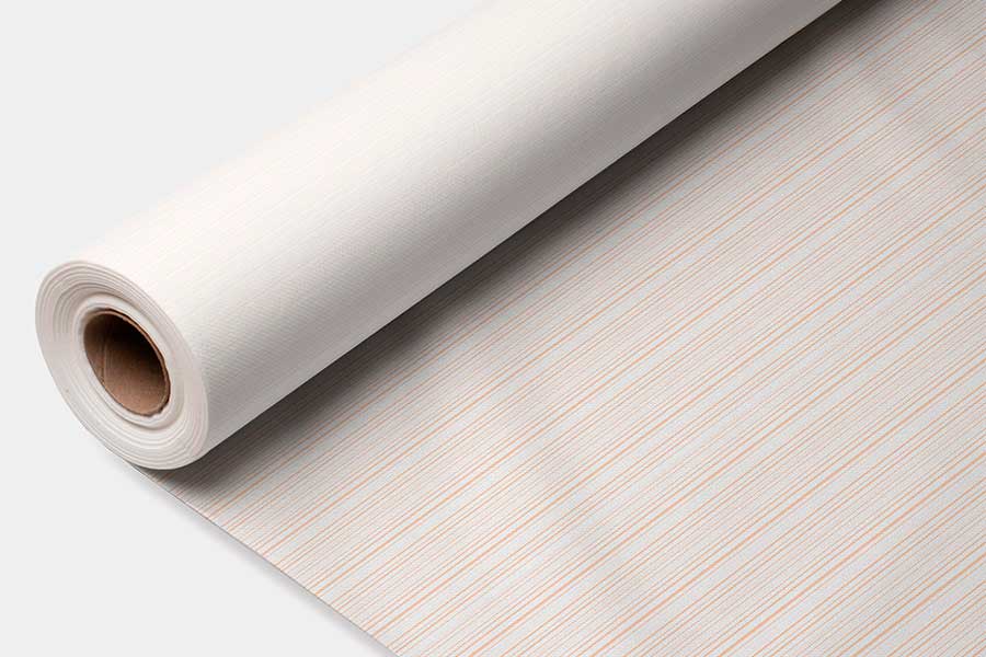 ; Rollo Mantel Air Soft 1,20x25m Deco. Basic Naranja