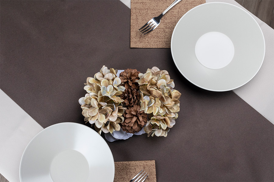 Rollo Mantel Air Soft 0,40x48m Prec. 30cm Chocolate