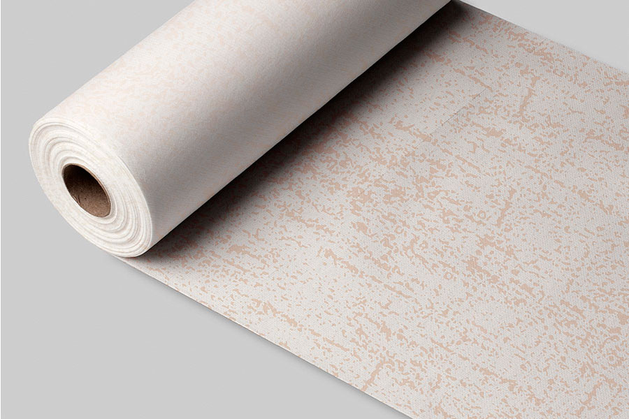RolloMantel Air Soft 0,40x48m Prec. 30cm Deco. Strauss Crema