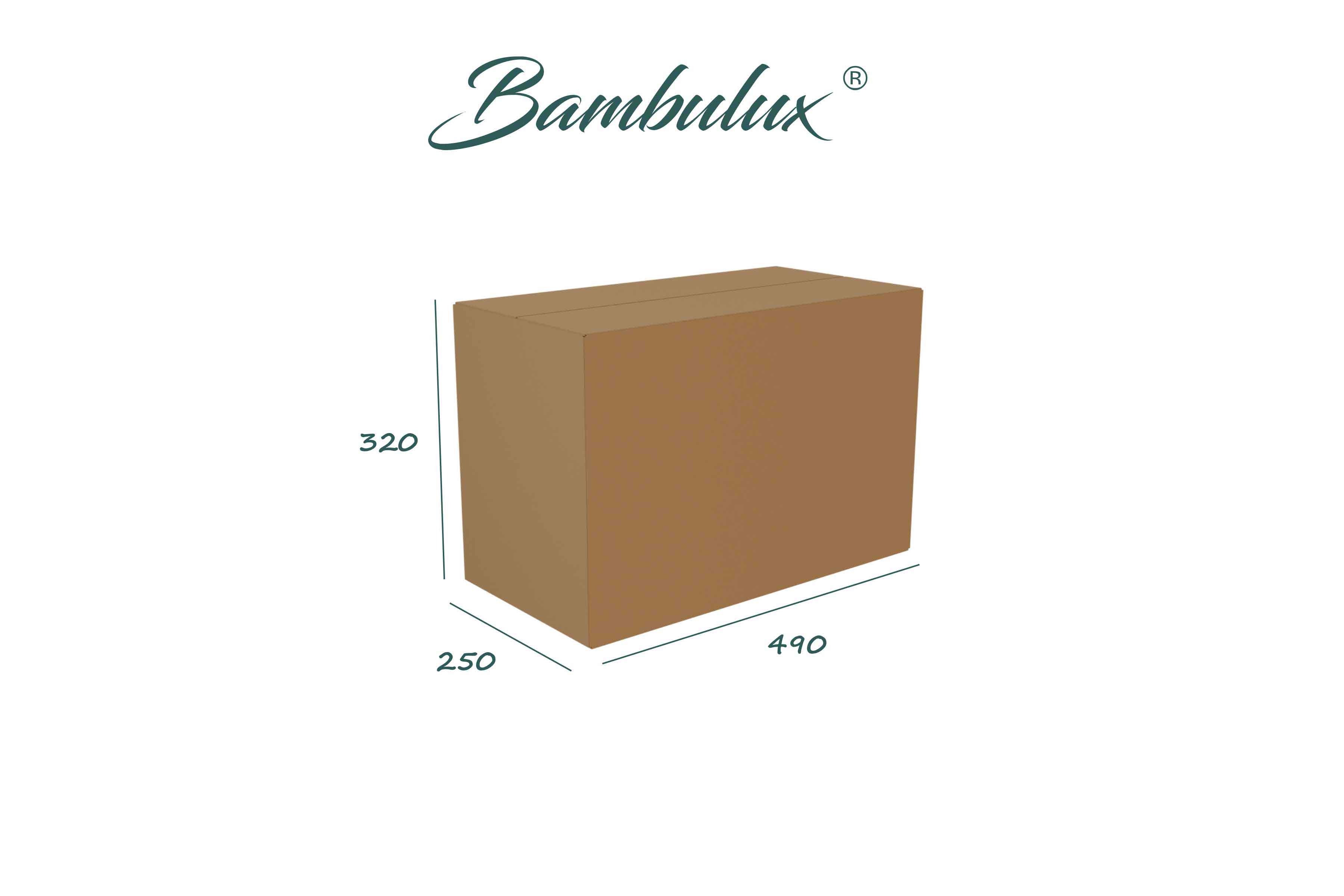 Servilletas Bambulux 30x48cm 1/4, 480uds
