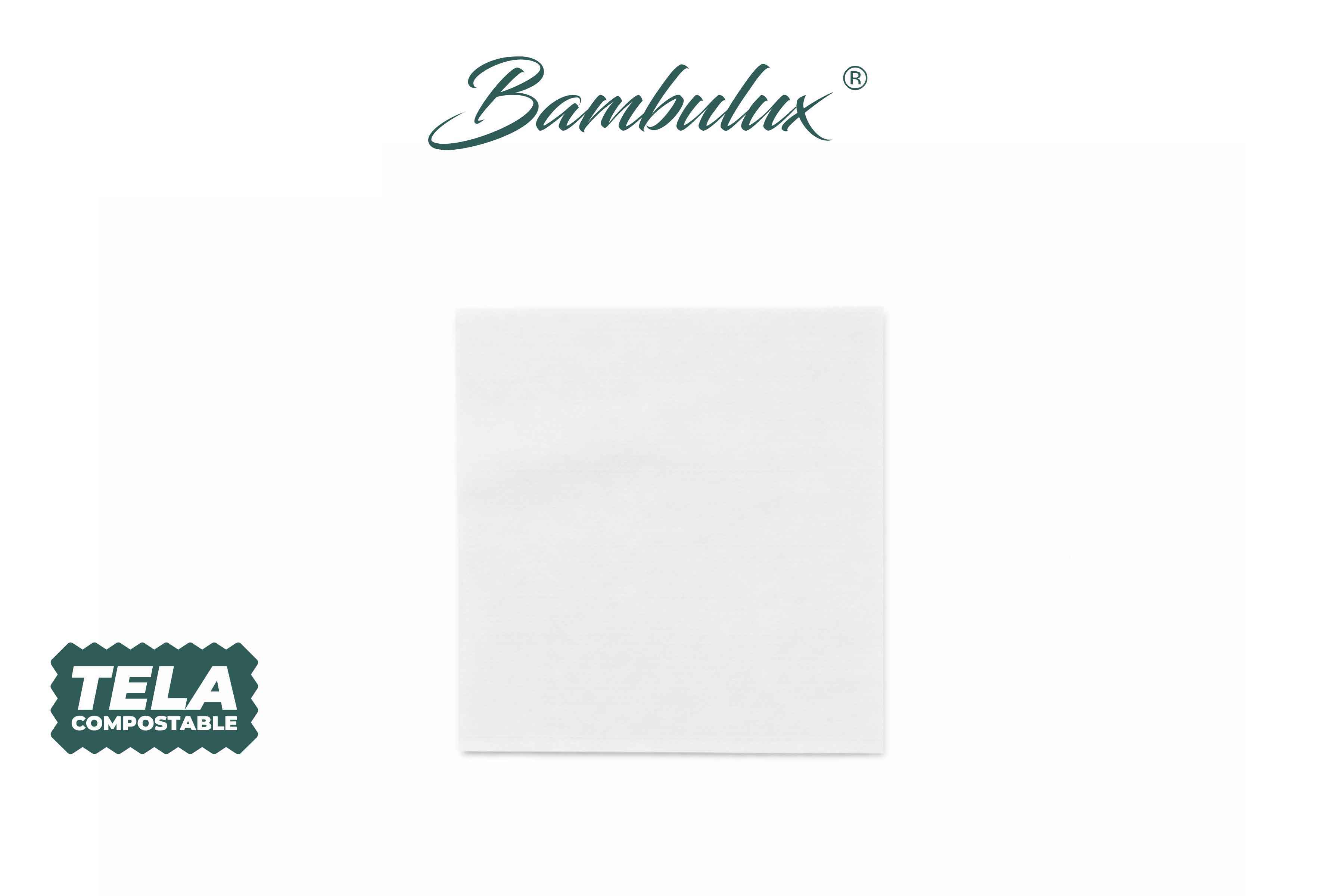 Servilletas Bambulux 40x40cm, 400uds