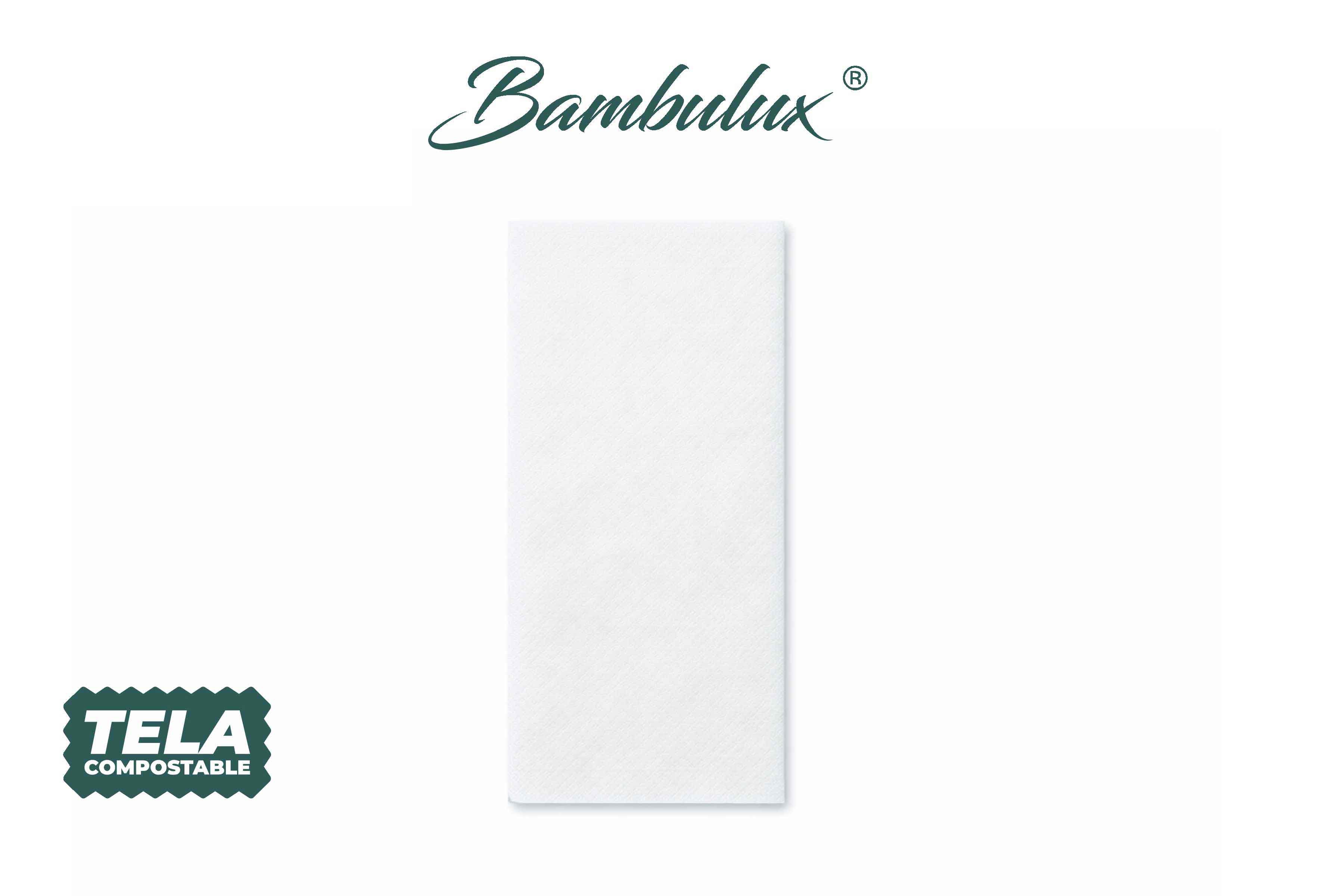 Servilletas Bambulux 48x48cm 1/8 L, 240uds