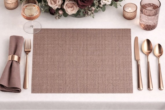 Mantel Bambulux 30x40cm Deco. Capri Terra, 250uds