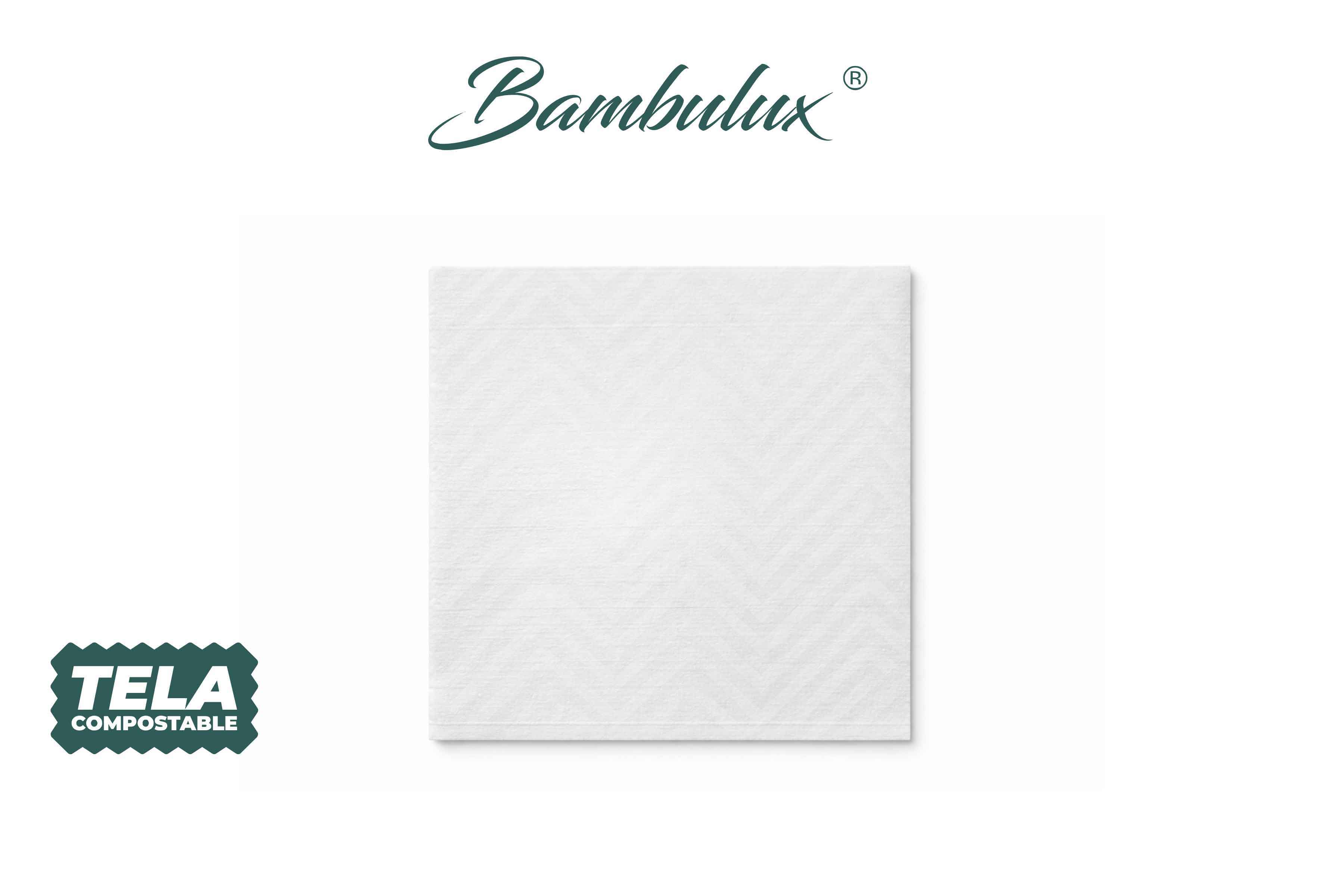 Servilletas Bambulux 40x40cm Deco. Contraste, 480uds