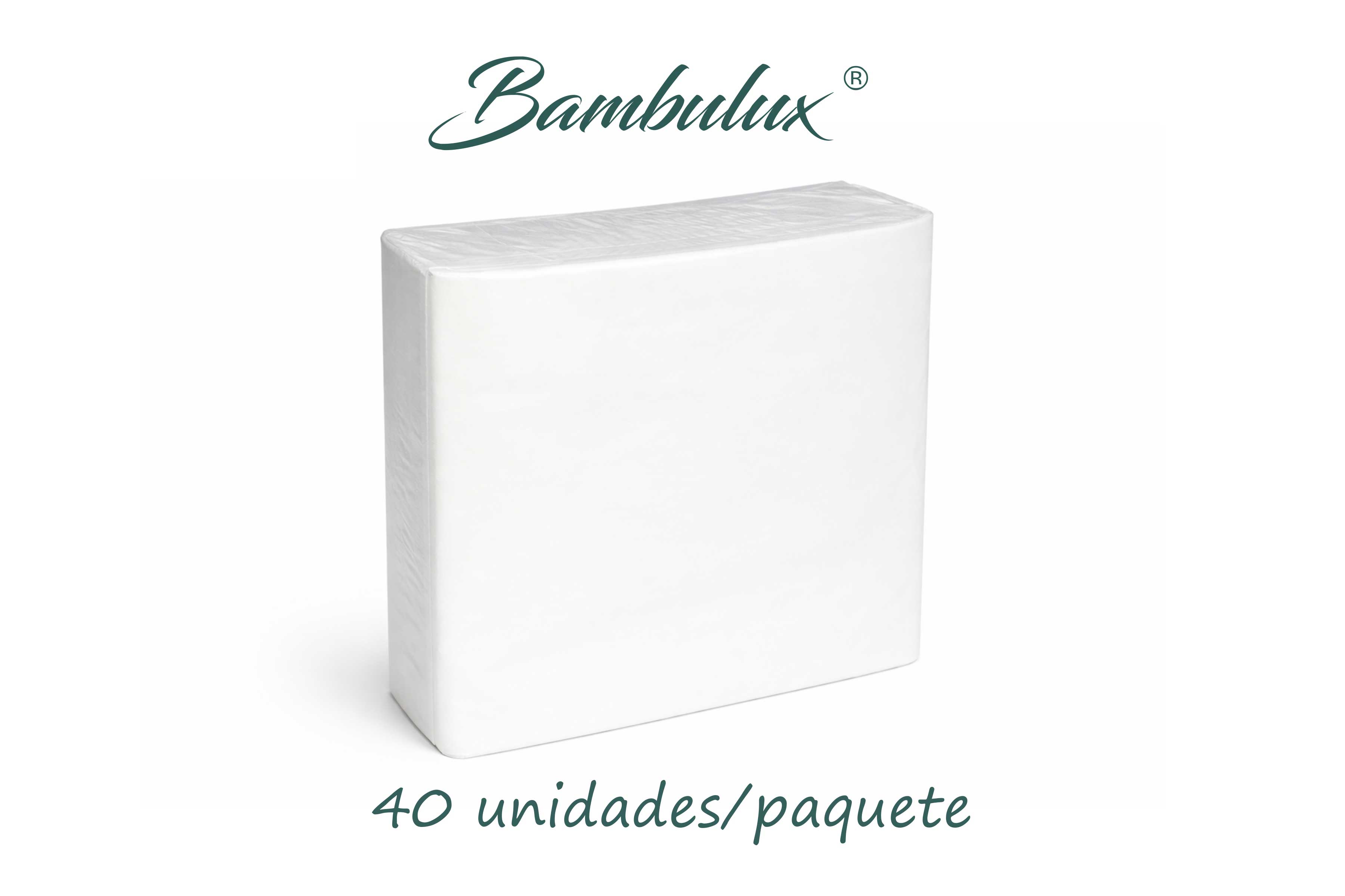 Servilletas Bambulux 48x48cm Deco. Capri Terra, 240uds