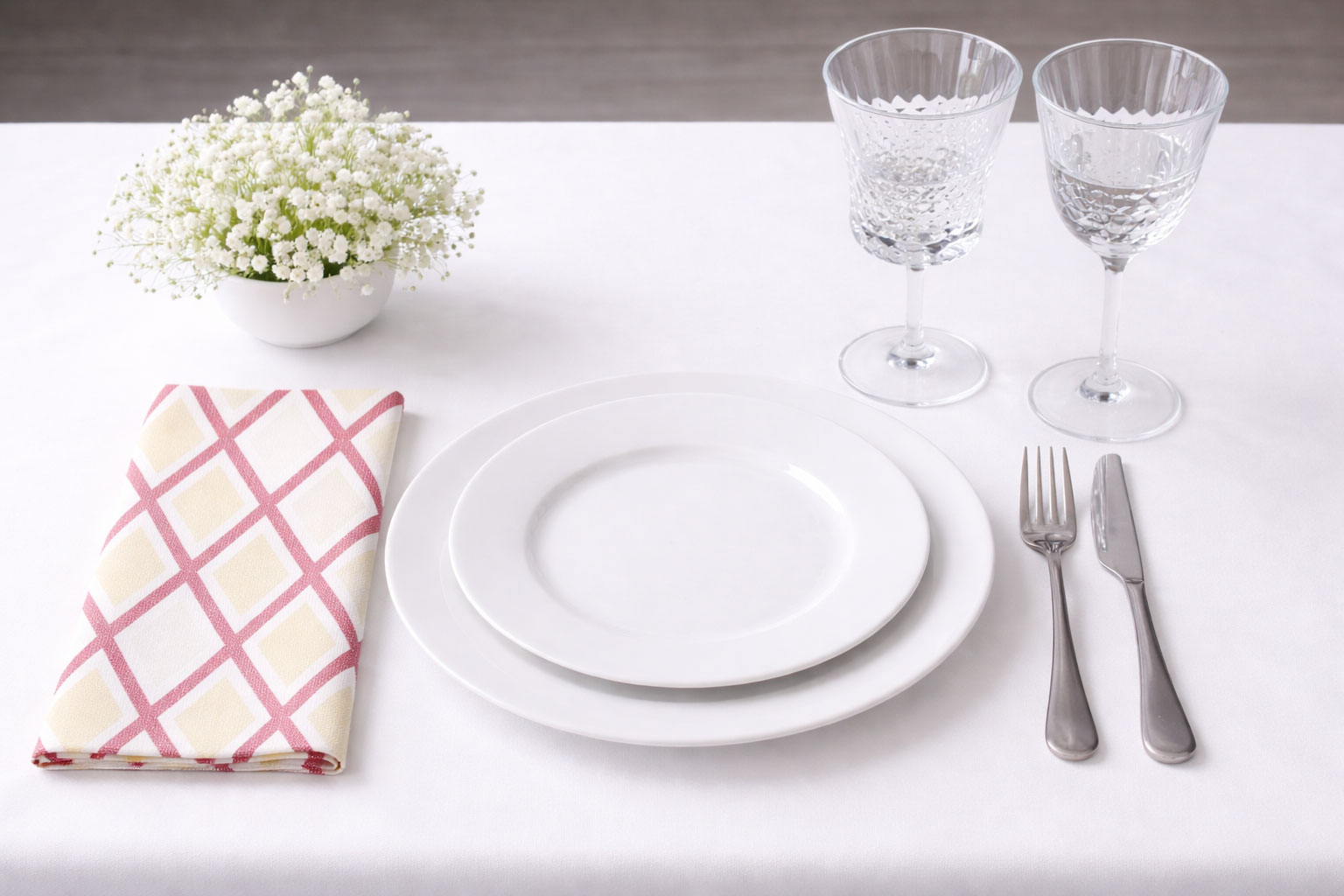 Servilletas Bambulux 48x48cm 1/8 Deco. Tresmall Burdeos, 300uds