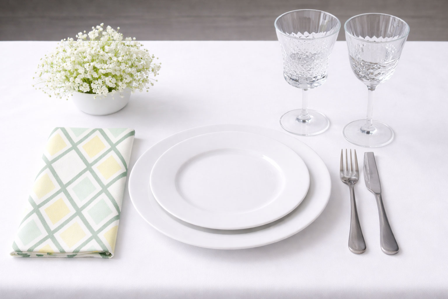 Servilletas Bambulux 48x48cm 1/8 Deco. Tresmall Verde, 300uds