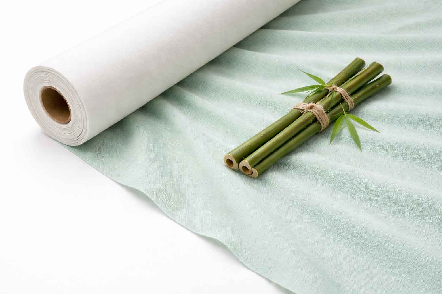 Rollo Mantel Bambulux 1x25m Deco. Capri Agua Marina