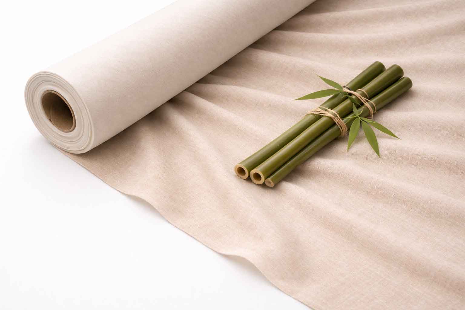 Rollo Mantel Bambulux 1x25m Deco. Capri Melocotón