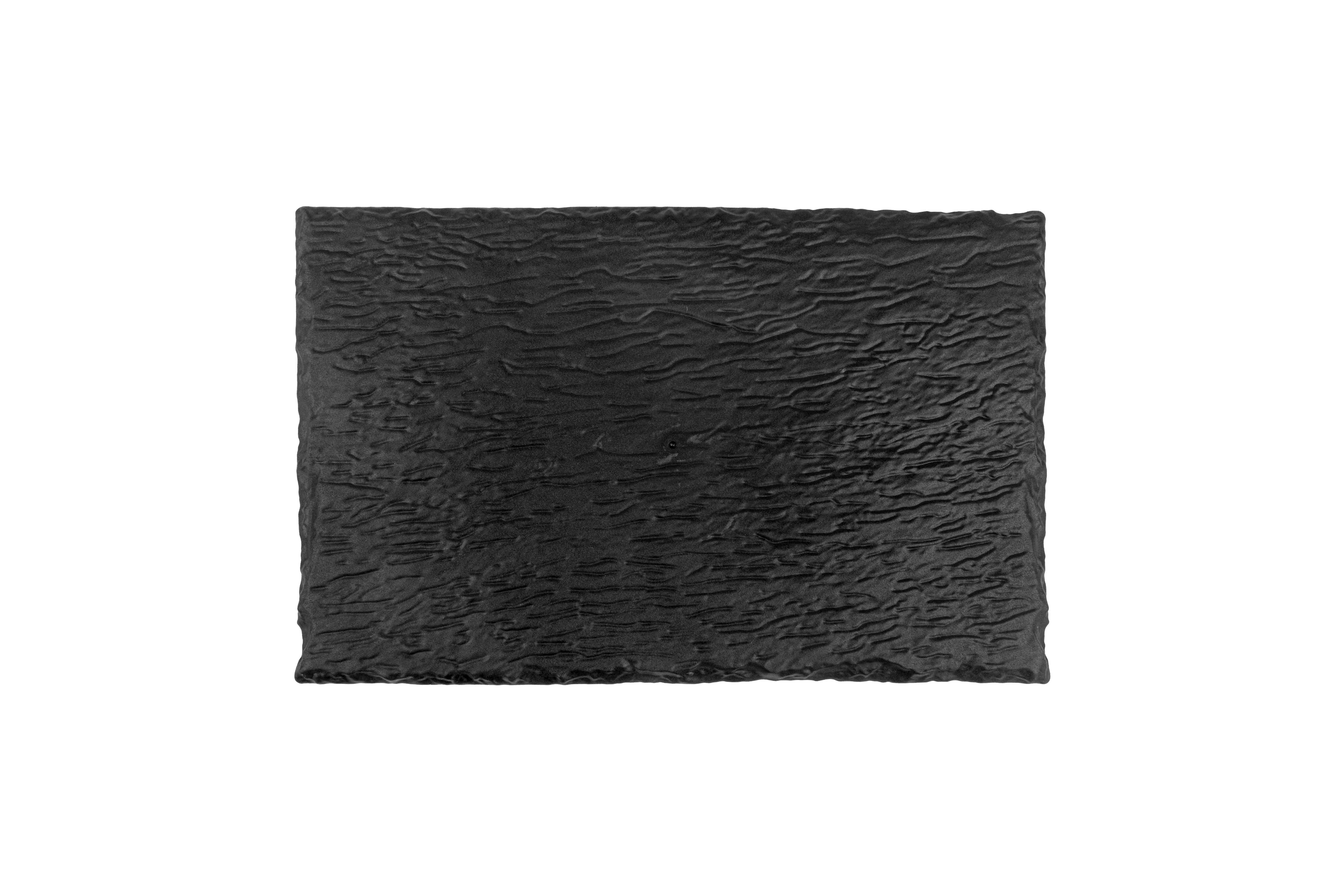 Bandeja Pizarra PS Reutilizable 22,2x13,8cm, 5uds x 60pq