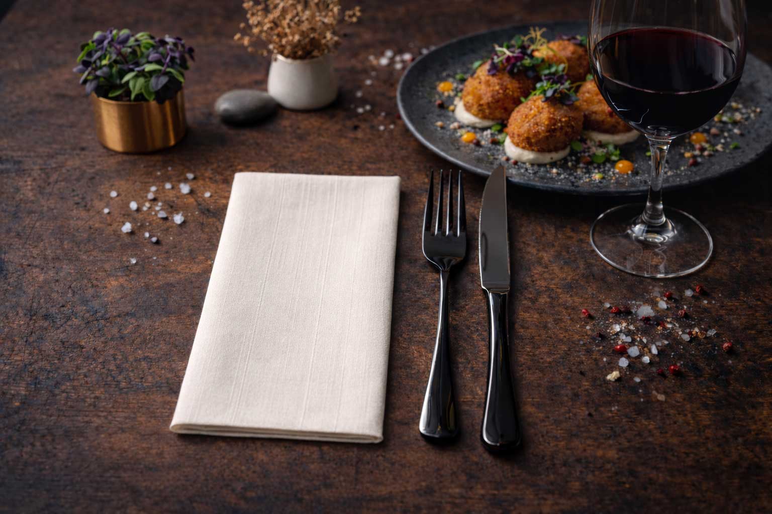 Servilletas Bambutex 40x40cm 1/8, 400uds