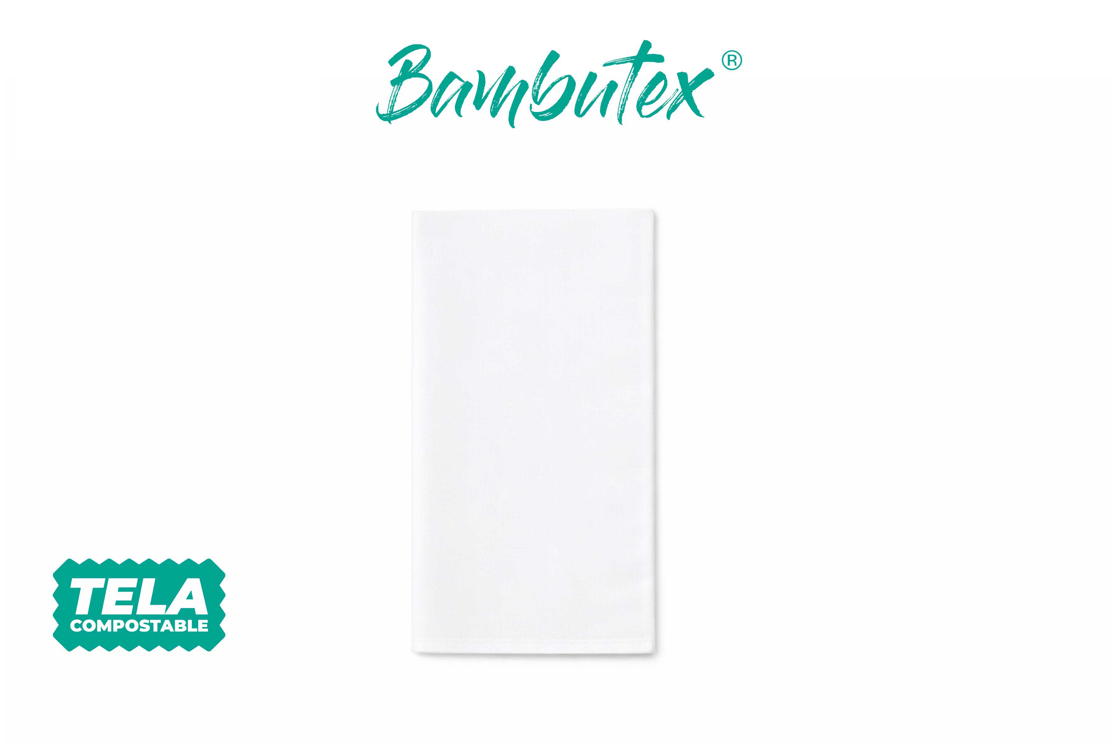 Servilletas Bambutex 48x48cm 1/8 L, 360uds