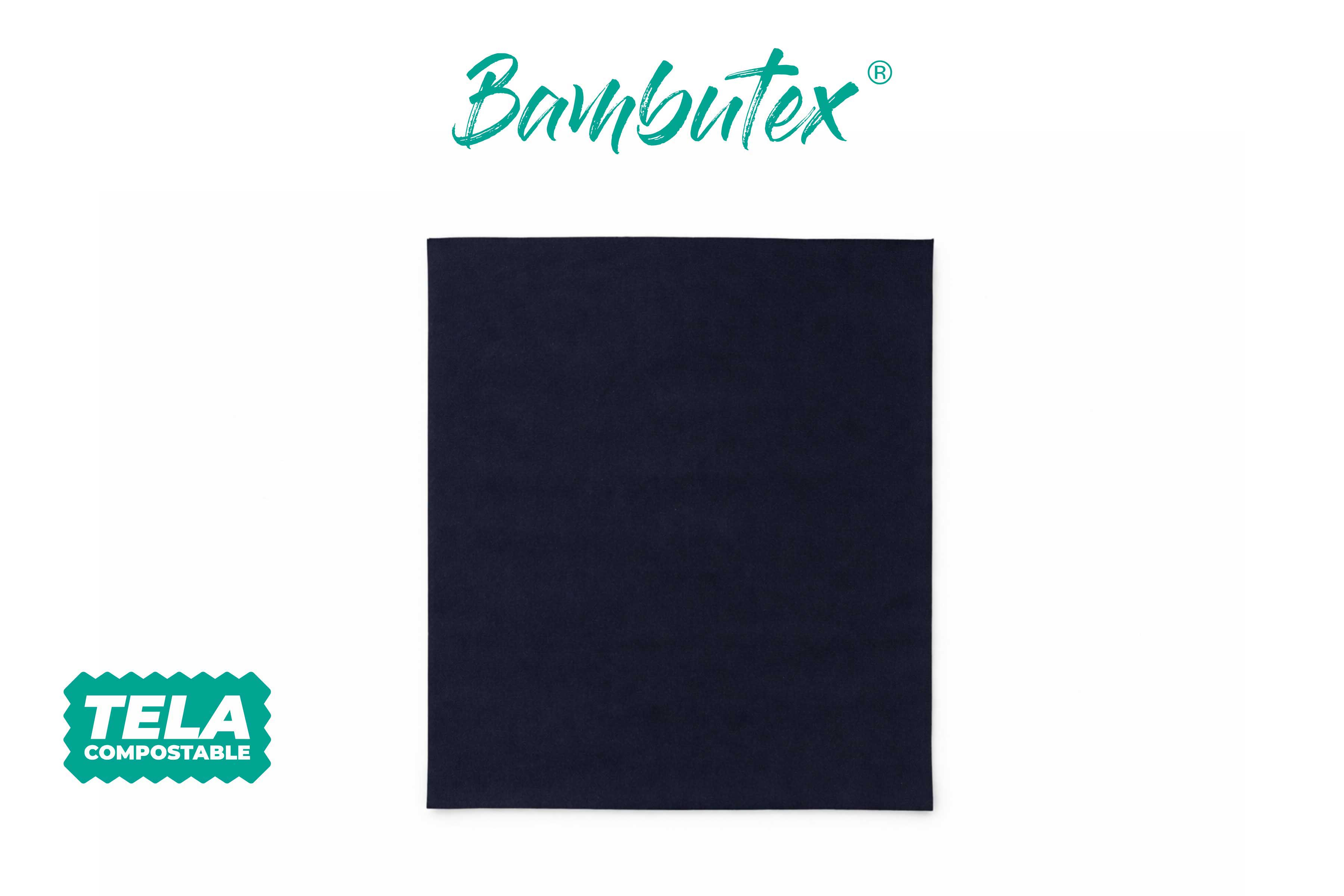 Servilletas Bambutex 48x48cm Negro, 300uds
