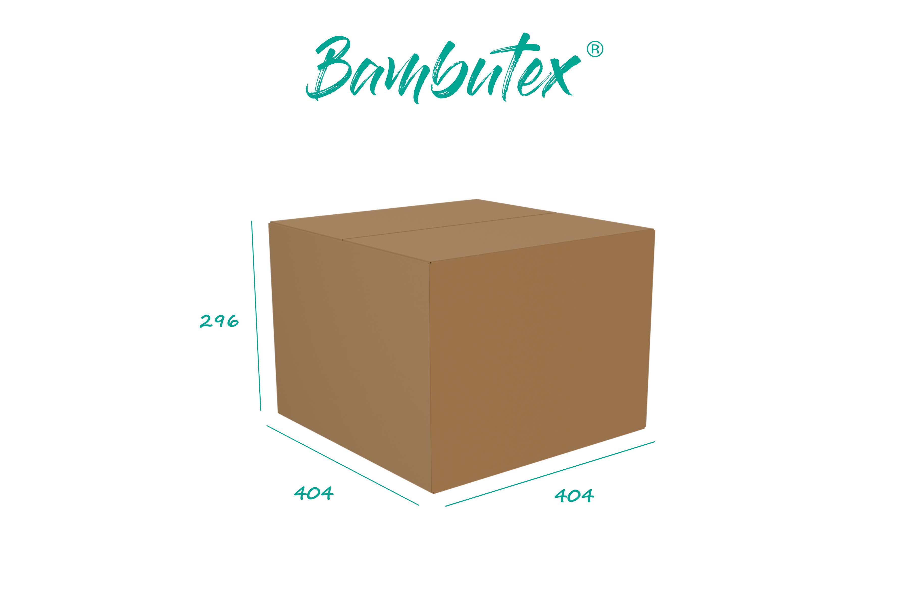 Servilletas Bambutex 30x40cm 1/4 Deco. Capri Agua Marina, 600uds