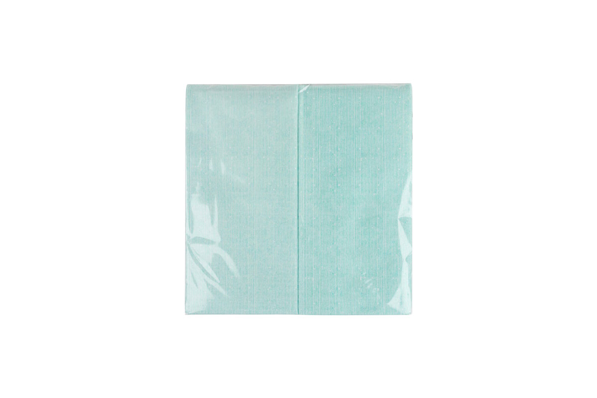 Servilletas Bambutex 40x40cm 1/8 Deco. Capri Agua Marina, 400uds