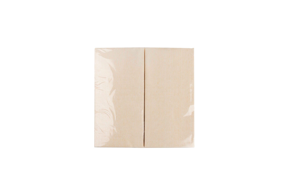 Servilletas Bambutex 40x40cm 1/8 Deco. Capri Melocotón, 400uds