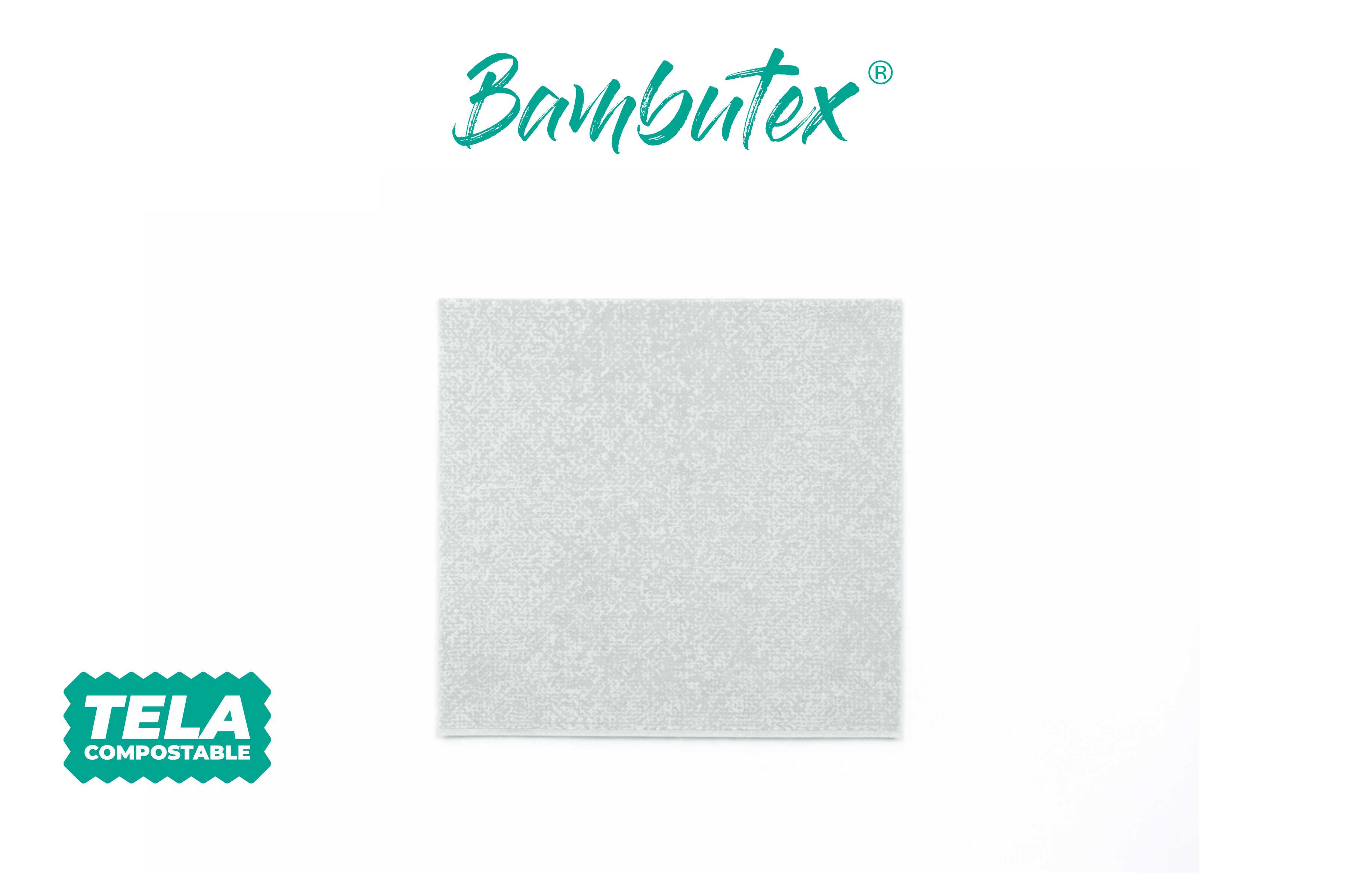 Servilletas Bambutex 40x40cm Deco. Esparta Gris, 600uds