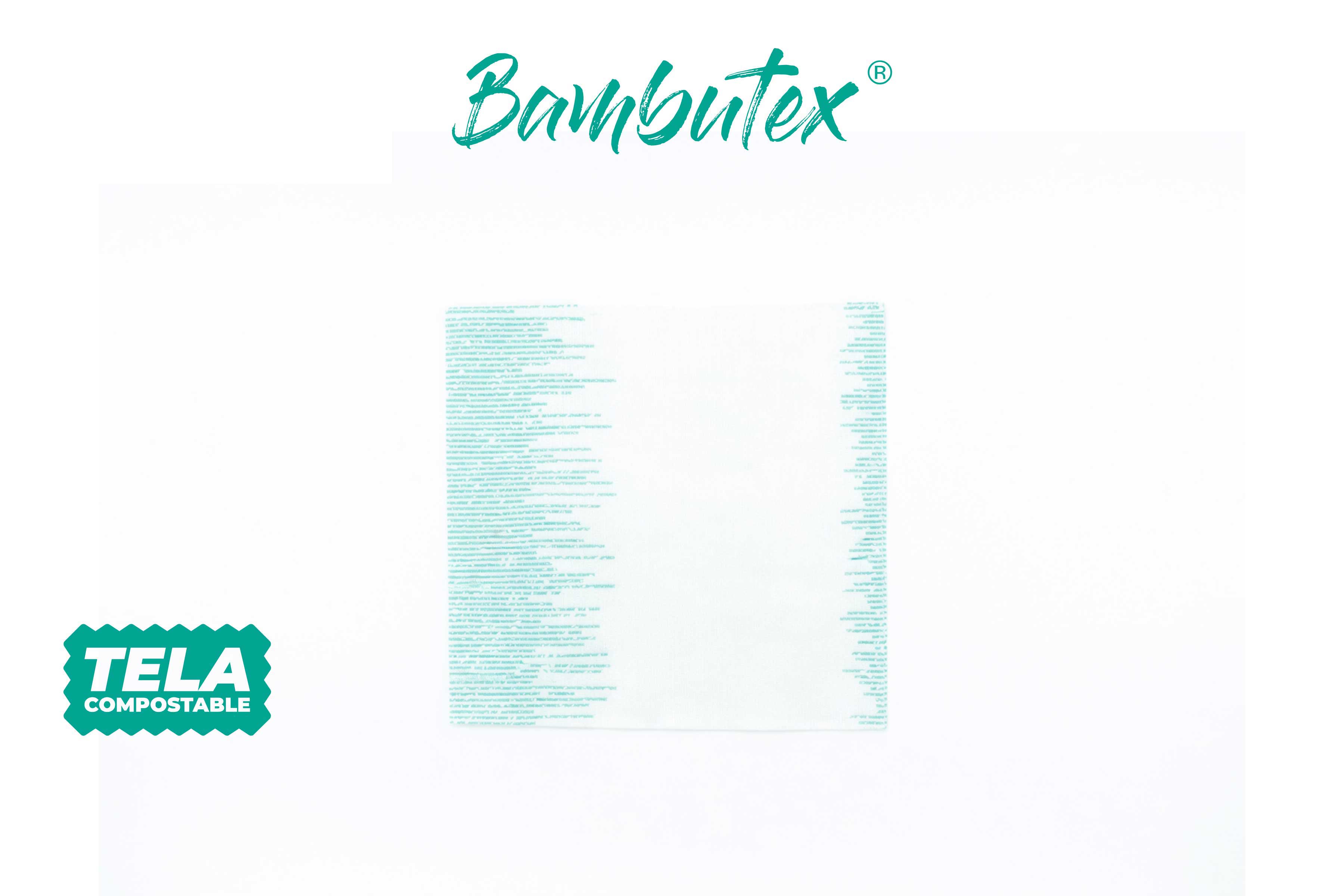Servilletas Bambutex 40x40cm Deco. Sonora Agua Marina, 600uds