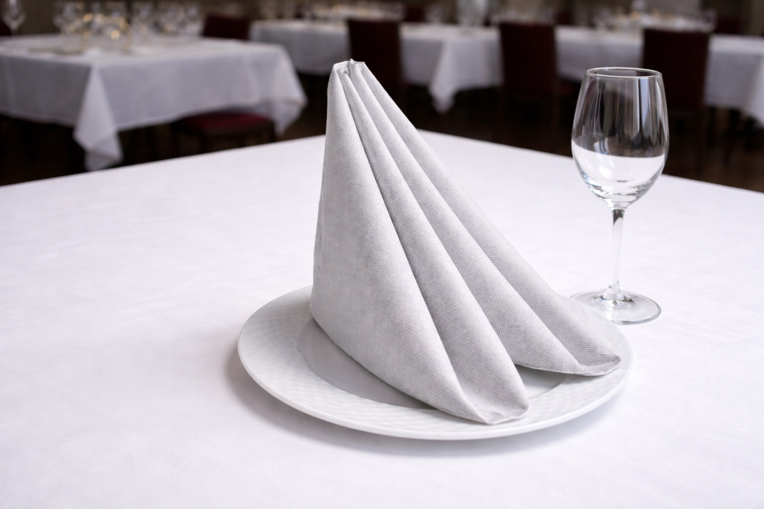 Servilletas Bambutex 48x48cm Deco. Capri Gris -ABIERTA-, 200uds