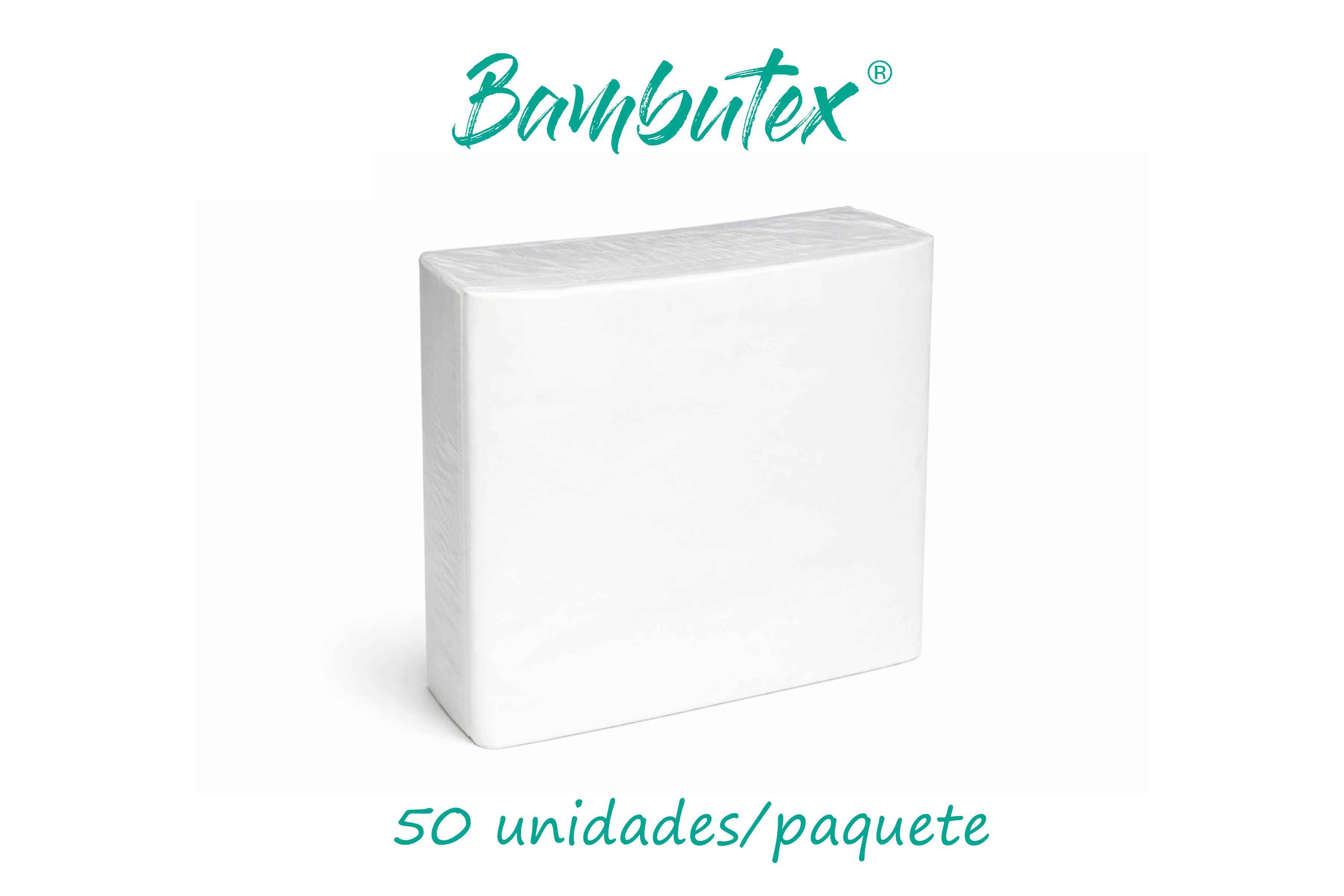 Servilletas Bambutex 48x48cm Deco. Capri Agua Marina, 300uds