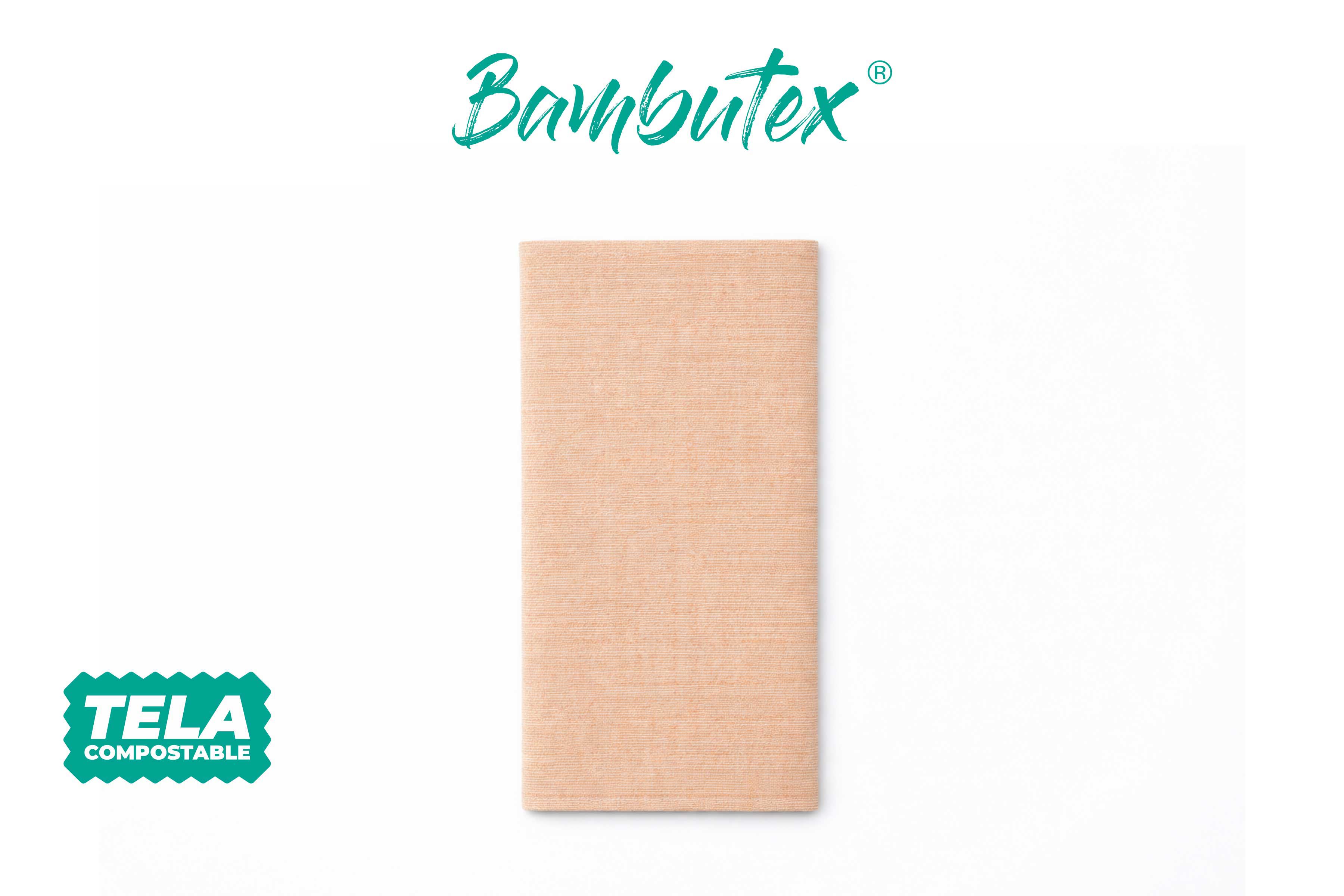 Servilletas Bambutex 48x48cm 1/8 Deco. Capri Terra, 360uds